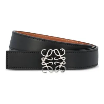 LOEWE Logo Buckled Reversible Belt
