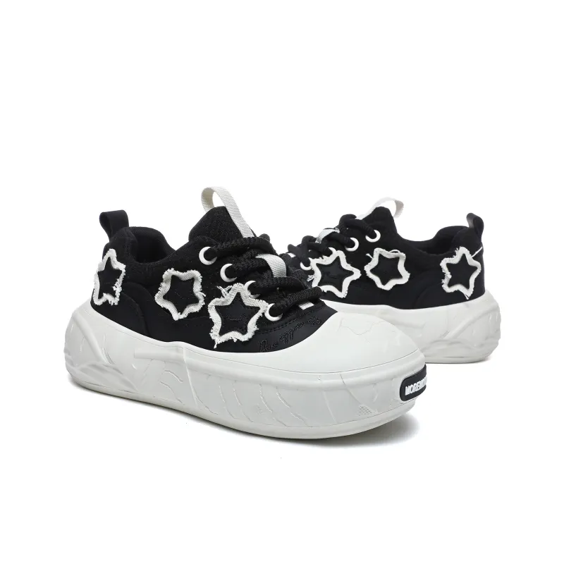 MOREMORENOISE Casual Shoes Women's Low Top White-2