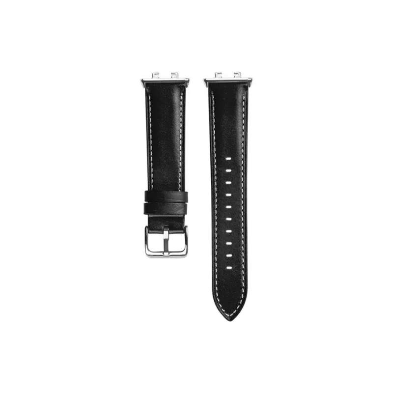 CHUANGYIDA OPPO Compatibility Watch Band Pin Buckle Calfskin Tip Tail Belt Artificial Leather Material-1
