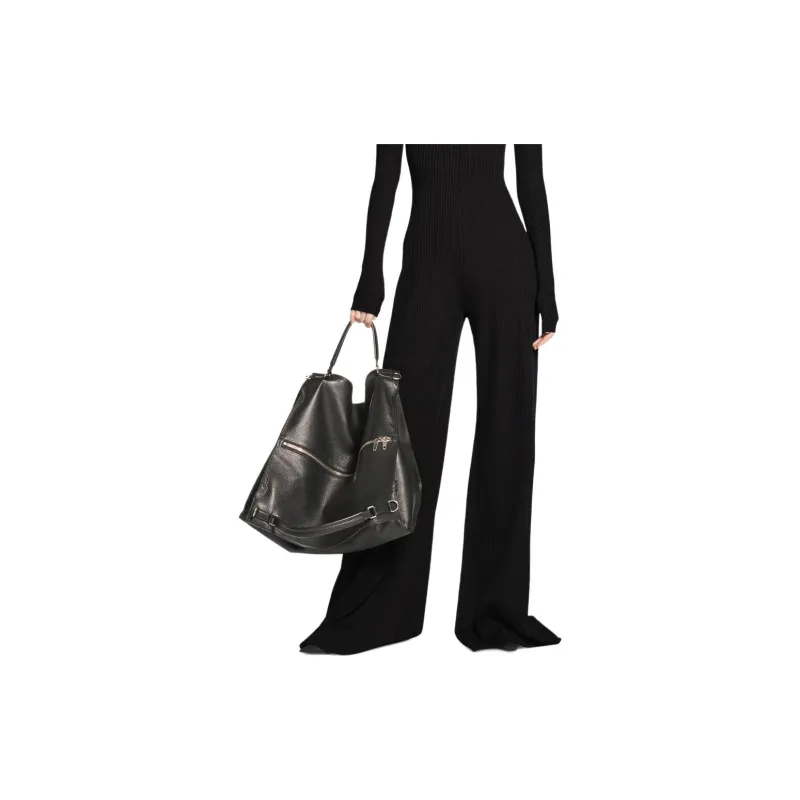 Balenciaga FW22 Jumpsuit Slim Fit Women's Black-2