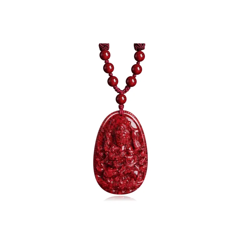 EADDA JEWELRY Cinnabar Necklaces Unisex-7