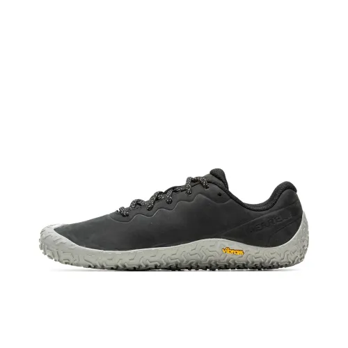 MERRELL Vapor Glove 6 Leather Black Grey Women's