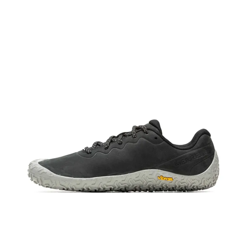 MERRELL Vapor Glove 6 Leather Black Grey Women's-0