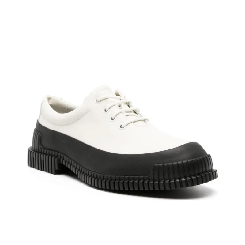CAMPER Pi Low Top Casual Shoes Men's White Black-2