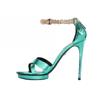 Roberto Cavalli Strap Sandals Women's Green