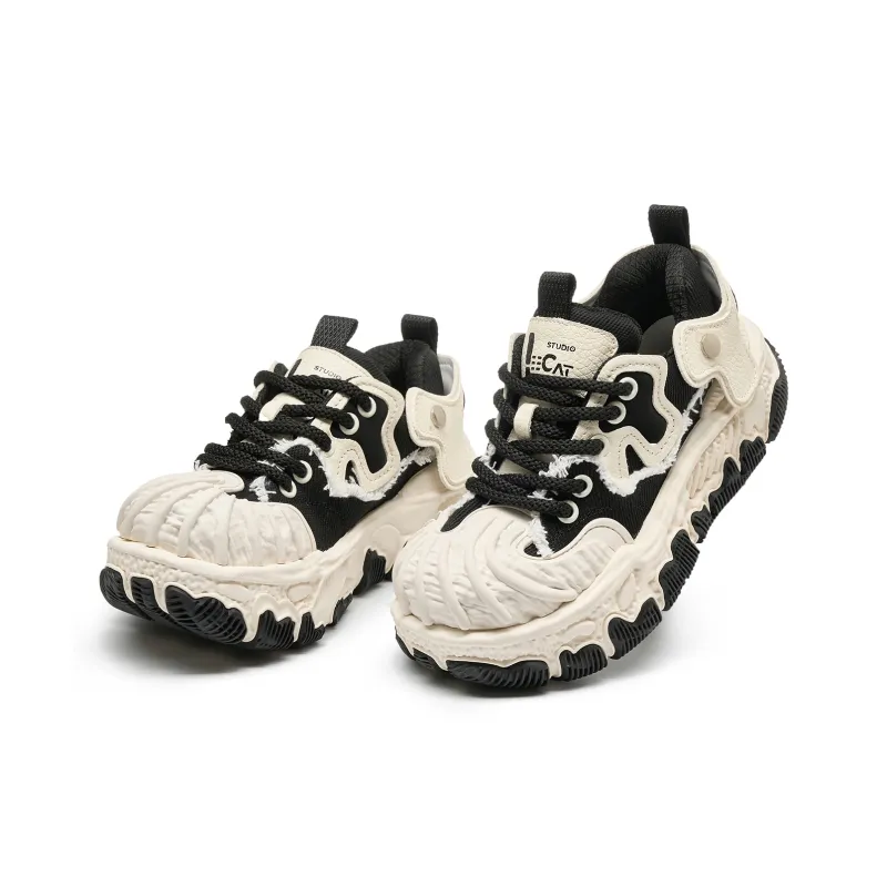 LEECAT STUDIO Love Confession Season Height Increasing Abrasion Resistant Breathable Low Top Skateboard Shoes Unisex-3