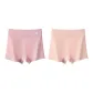 E Set-Ribbed Boxer-Cameo Brown+Light Pink (2 Pack)