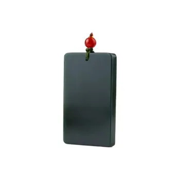 JUNWEN Hetian Jade Necklaces Green Jade Unisex