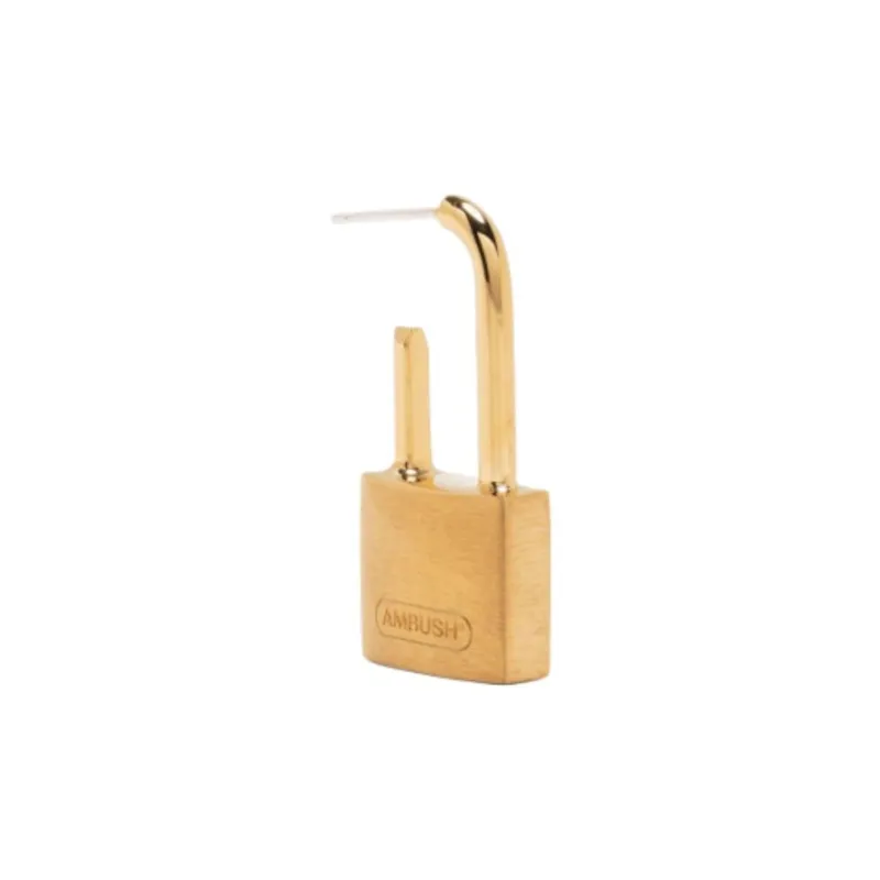 AMBUSH Small Padlock Single Earring-2