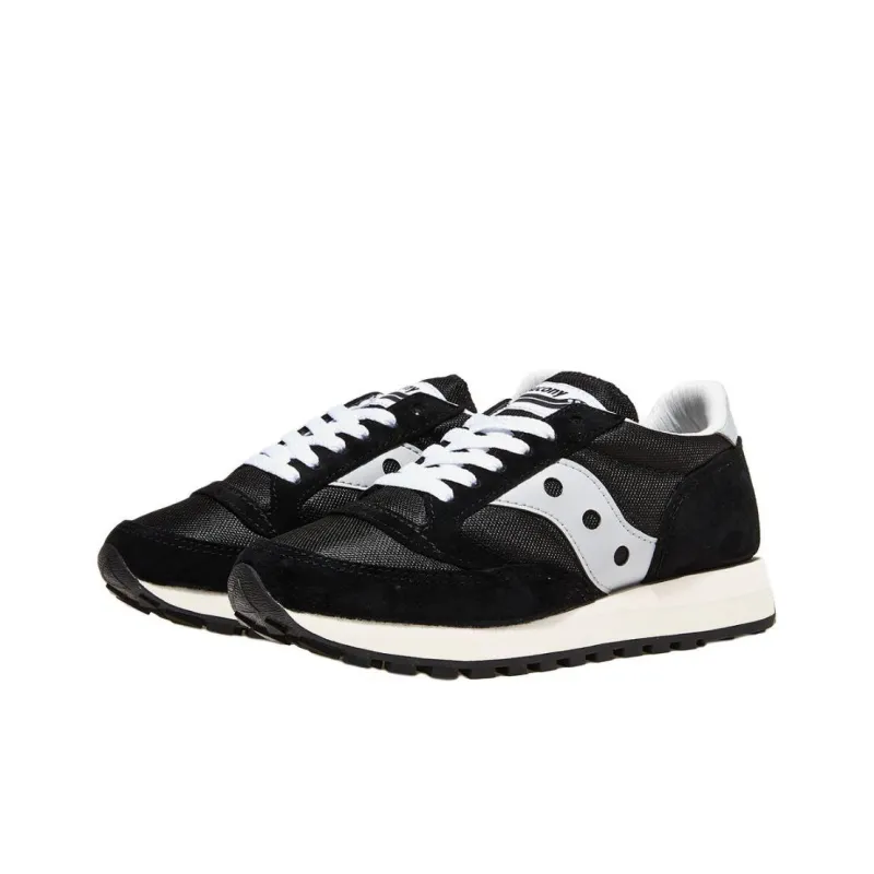 Saucony Jazz 81 Anti-Slip Wear-Resistant Low-Top Casual Running Shoes Unisex Black-1