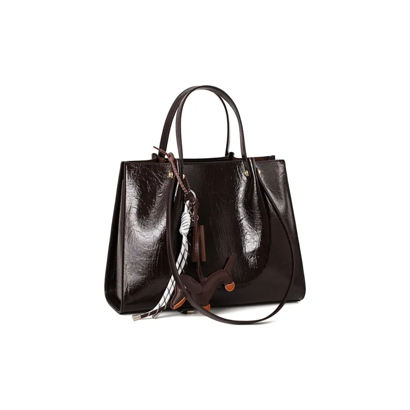 Vigno Synthetic Leather One Shoulder Handbags Regular Women's Black/Brown/Coffee/Burgundy-15