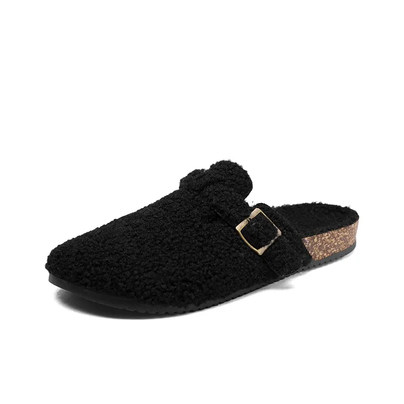 Wooden Rabbit Closed Toe Slippers Unisex-1