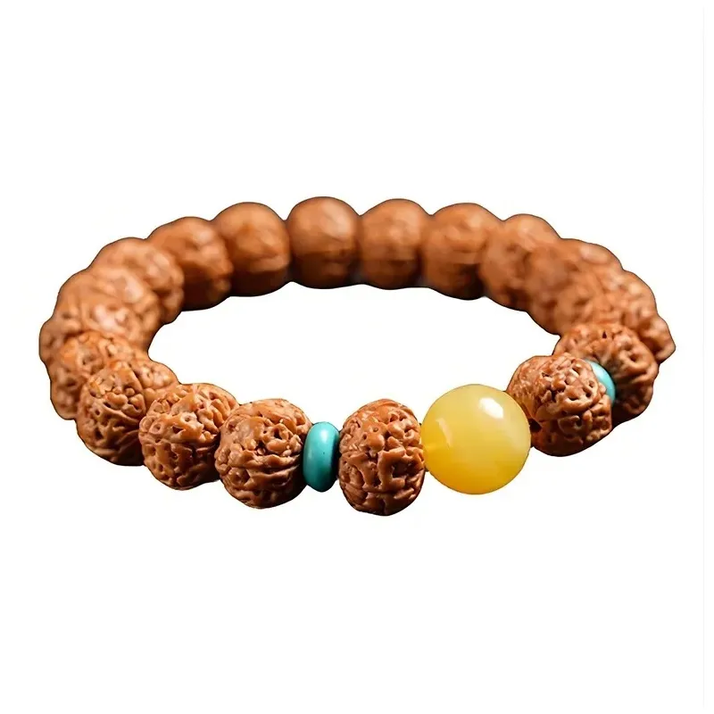 MUSHIFEN King Kong Bodhi Seeds Bracelets Unisex-0
