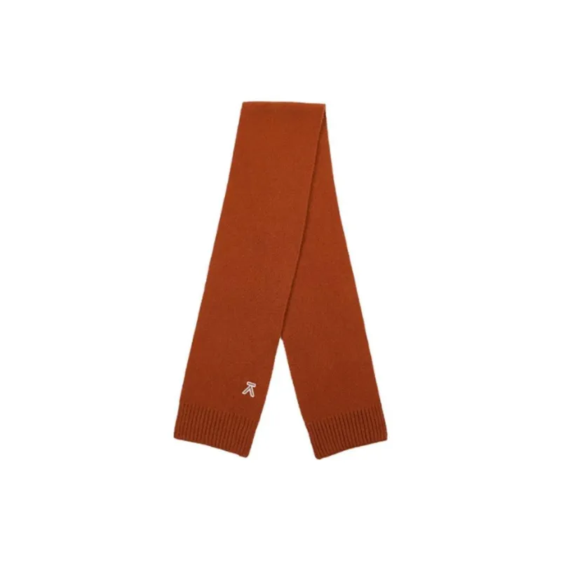 ACMEITEM Sheep Wool Knit Scarves Unisex Multicolor-1
