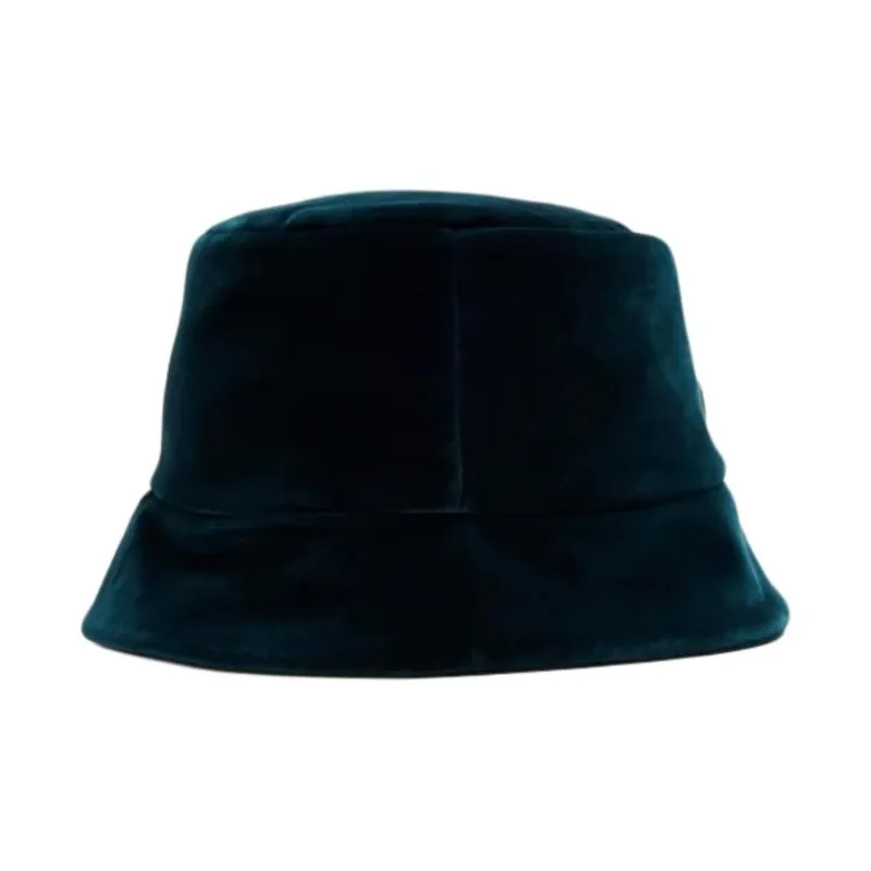 PRADA Velvet Bucket Hat-1