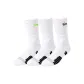 3 Pack (White with Black Logo+White with White Logo+Neon Green Logo)