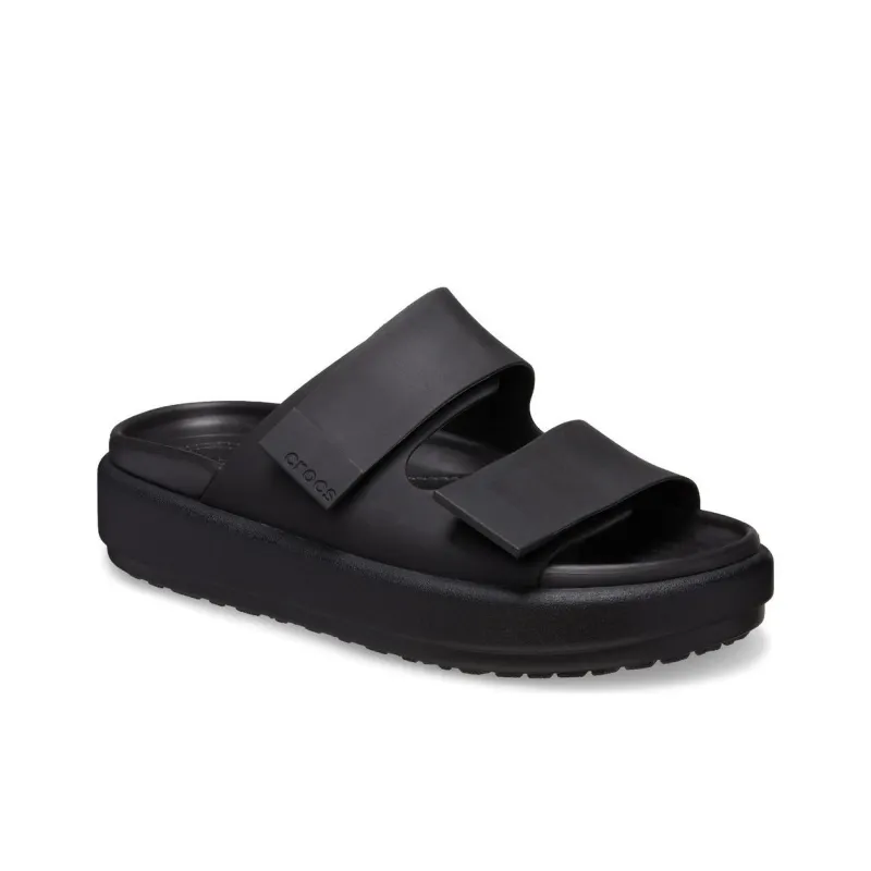 Crocs Slip Resistant Slide Slippers Women's Black-2
