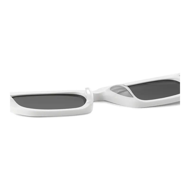 Prsr Plate Frame Irregular Shape Glasses Unisex-3