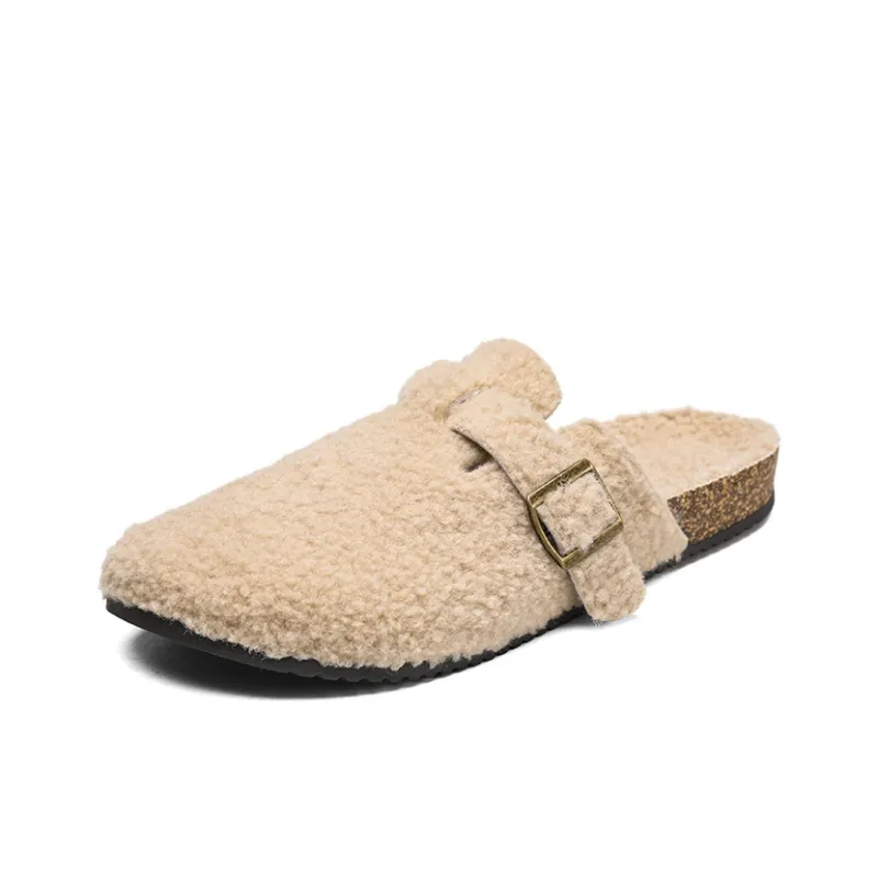 Wooden Rabbit Closed Toe Slippers Unisex-6