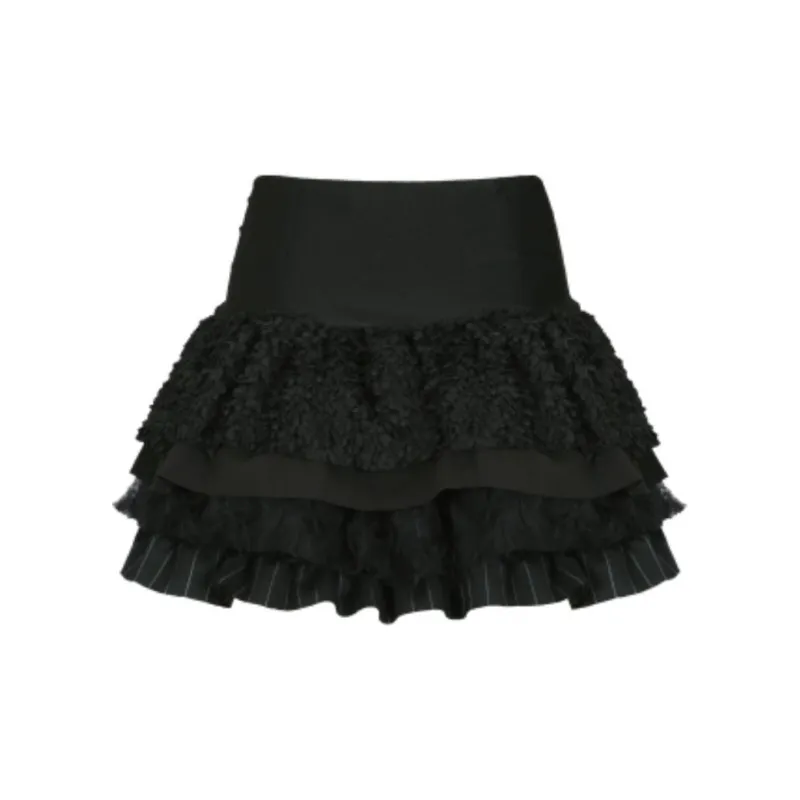 ANDERSSON BELL Casual Short Skirts Women's Black-1