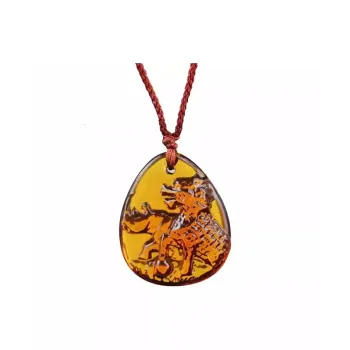 Sweet Kisses Colored Glaze Necklaces Unisex