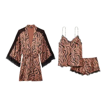 Victoria's Secret Pajama Set Women's Brown