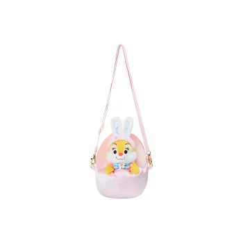 Disney Sakura Polyester Crossbody Bag Regular Unisex Pink