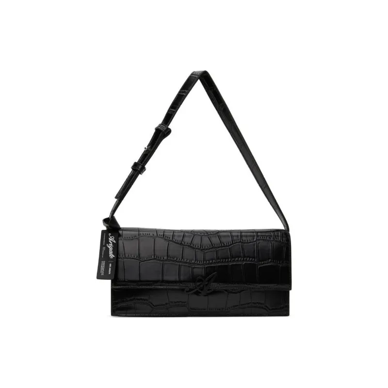 Axel Arigato Croc-effect Shoulder Bag-0