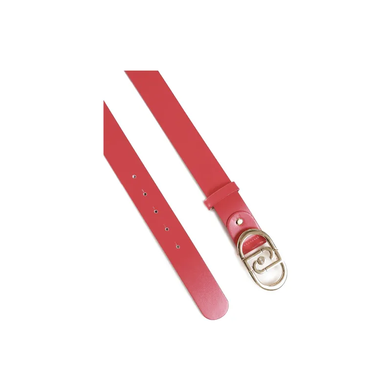 LIU·JO UOMO Eco Leather Belts Women's Magenta -2