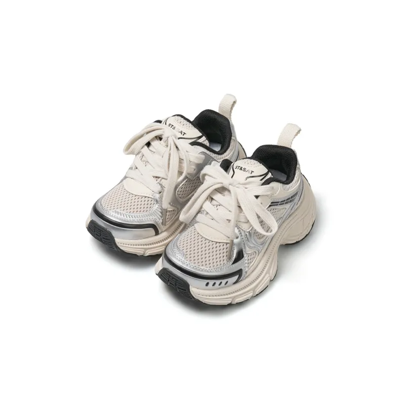 ST&SAT Slip Resistant Anti Kick Lightweight Cushioning Low Top Kids Lifestyle Shoes Kids'-2