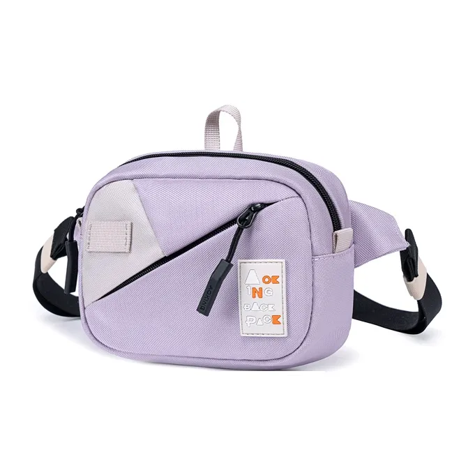 LVEYING Nylon Fanny Pack Crossbody Bag Shoulder Bag Sling Bag Women's Yellow/Blue/Black/Pink/Purple/Green-6