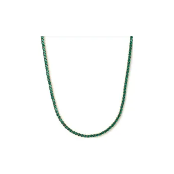 Crystal Haze 18k Gold-Plated Brass Necklaces Women's Green