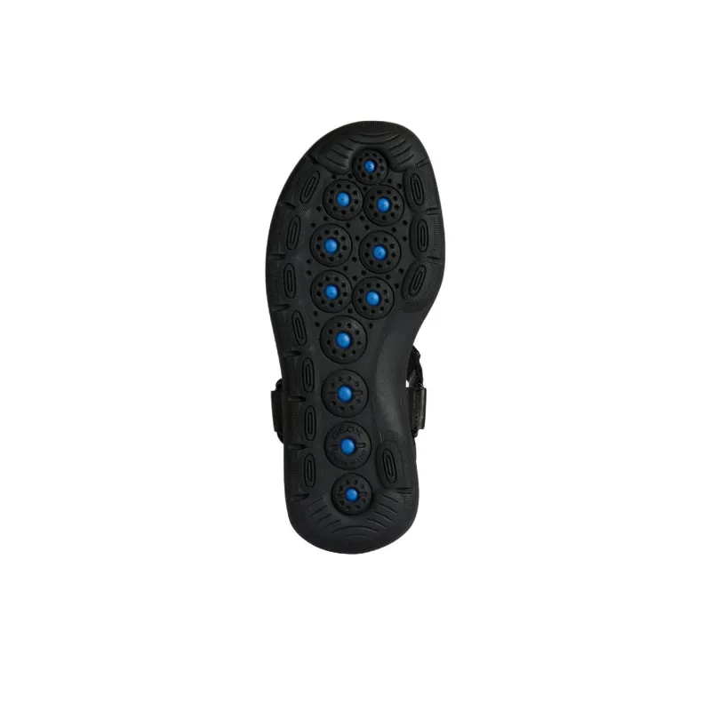 GEOX Spherica Ec5w Beach Sandals Women's Black-5