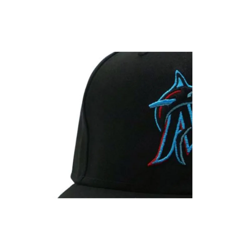 New Era Authentic Collection Miami Marlins On-Field Game 59Fifty Fitted Hat-2