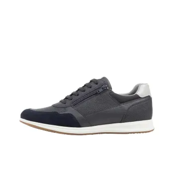GEOX Avery Anti-Slip Wear-Resistant Low-Top Casual Shoes Men's Marine Blue