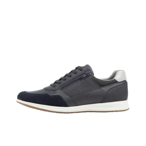 GEOX Avery Anti-Slip Wear-Resistant Low-Top Casual Shoes Men's Marine Blue