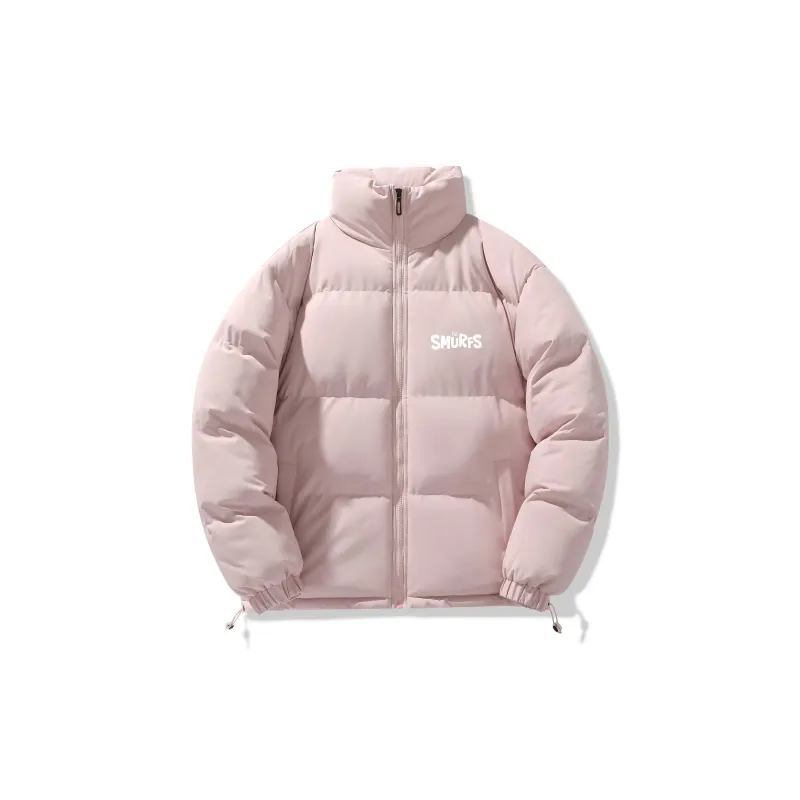The Smurfs Puffer Jacket Unisex Black-5