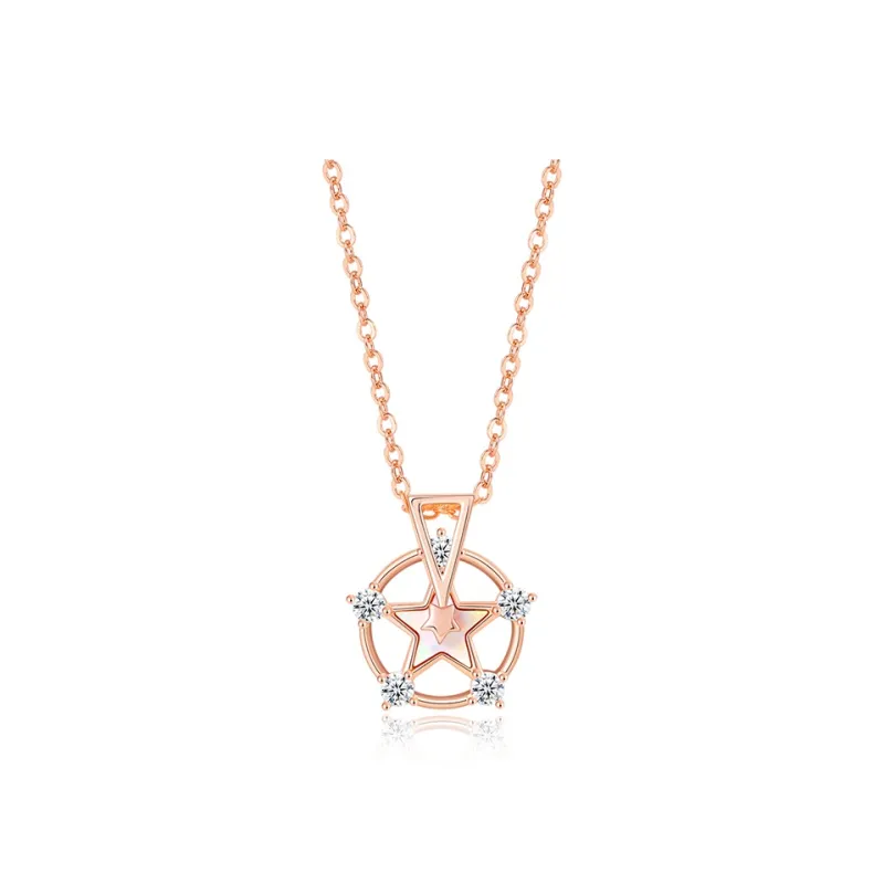 CHIEMOT S925 Silver Collarbone Chain Unisex-0
