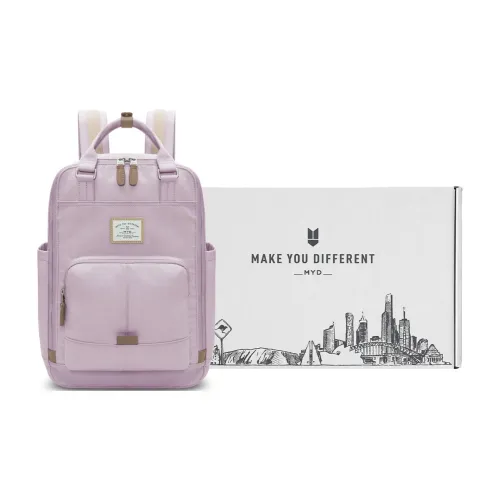 MYD Polyamide Backpack Backpack Backpacks Laptop Bags Women's Taro/Sunflower Seed/Sunflower Seed
