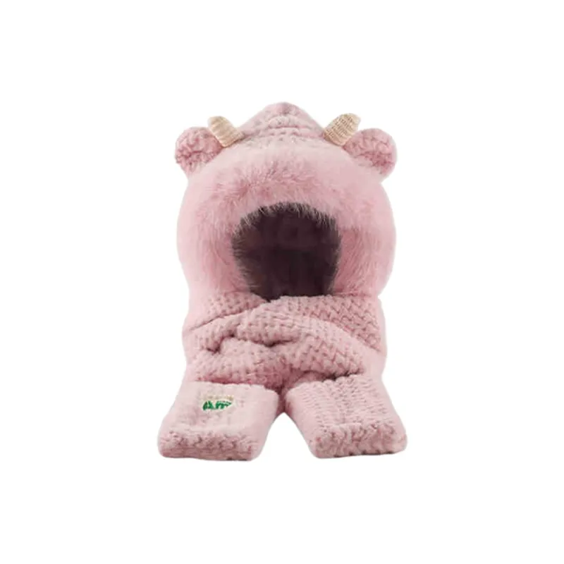CARTELO Polyester Hoods & Plush Hats Unisex Gift Box Set-6