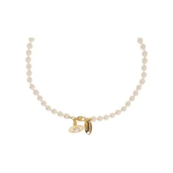 Vivienne Westwood Orb Pendant Embellished Necklace