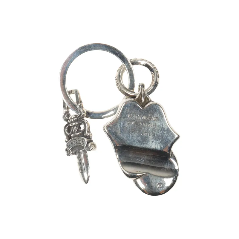Chrome Hearts 925 Sterling Silver Keychains Unisex Silver-1