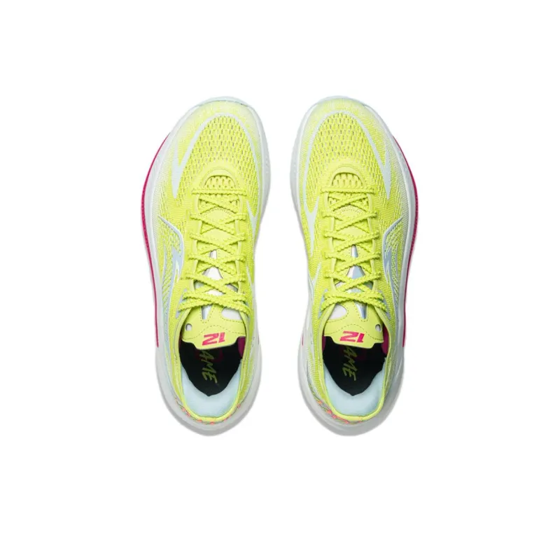 LINING Speed Of Sound 12 V2 Basketball Shoes Men Low Top Green-3