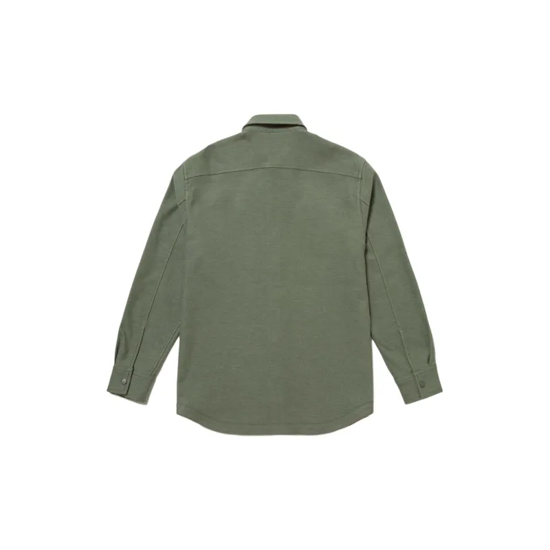 LACOSTE Shirt Men's Olive Green-1