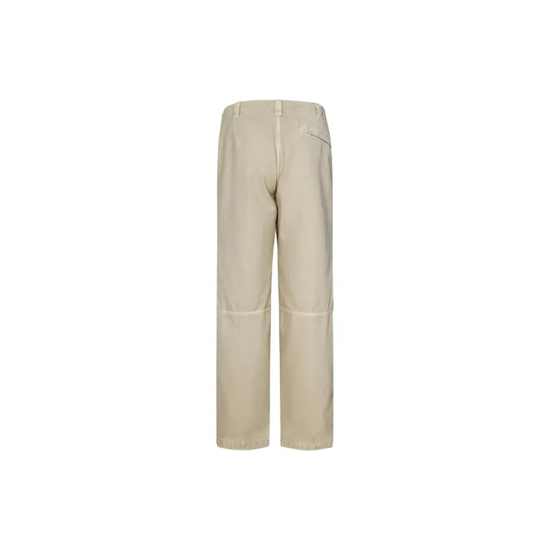 STONE ISLAND Logo Patch Cargo Pants-1