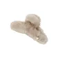 Milk Tea Plush Claw Clip 13cm