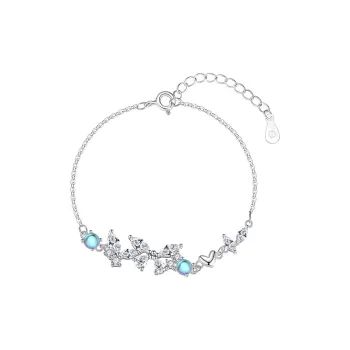 Ascending S925 Silver Bracelets Women's