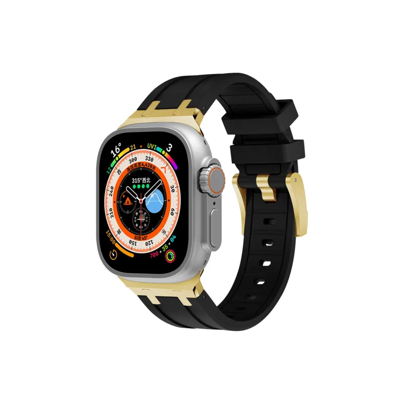 ZHENGGUANG Watch Band Apple Compatibility Silicone Material-21