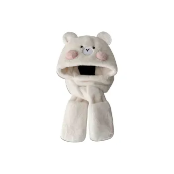 CARTELO Polyester Hoods & Plush Hats Unisex Gift Box Set