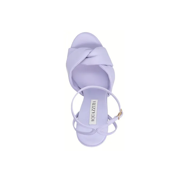 AQUAZZURA Olie Strap Sandals Women's Purple-4